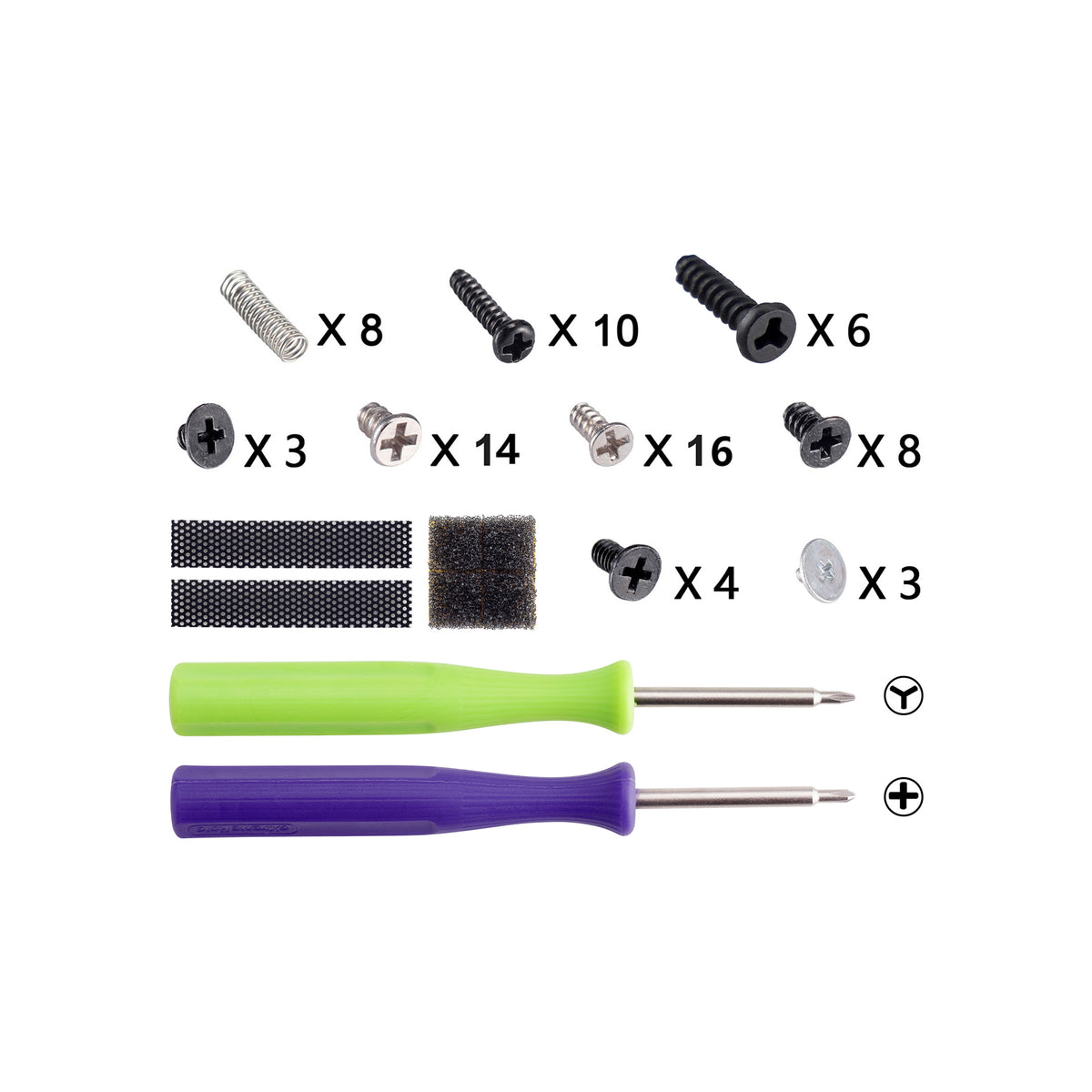 eXtremeRate Replacement Full Set Shells with Buttons for Nintendo Switch - Classic SwitchCube Style