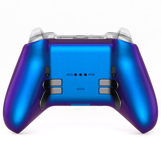Replacement Bottom Shell Case for Xbox Elite Series 2 & Elite Series 2 Core Controller Model 1797 - Chameleon Purple Blue eXtremeRate