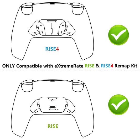 eXtremeRate Replacement FPC L1L2 R1R2 Ribbon Cables for eXtremeRate Rise & RISE4 Remap kit for PS5 Controller BDM-010/020