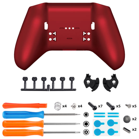eXtremeRate Replacement Bottom Shell Case for Xbox Elite Series 2 & Elite Series 2 Core Controller Model 1797 - Scarlet Red