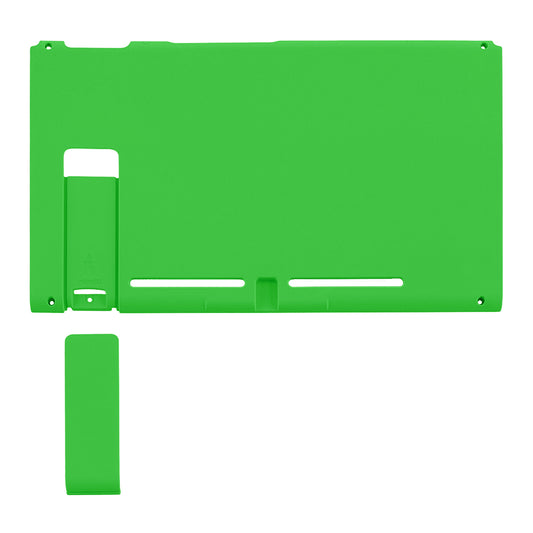 eXtremeRate Replacement Back Plate with Kickstand for Nintendo Switch Console - Green