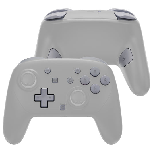 eXtremeRate DIY Replacement Full Set Buttons for Nintendo Switch 2 Pro Controller - New Hope Gray