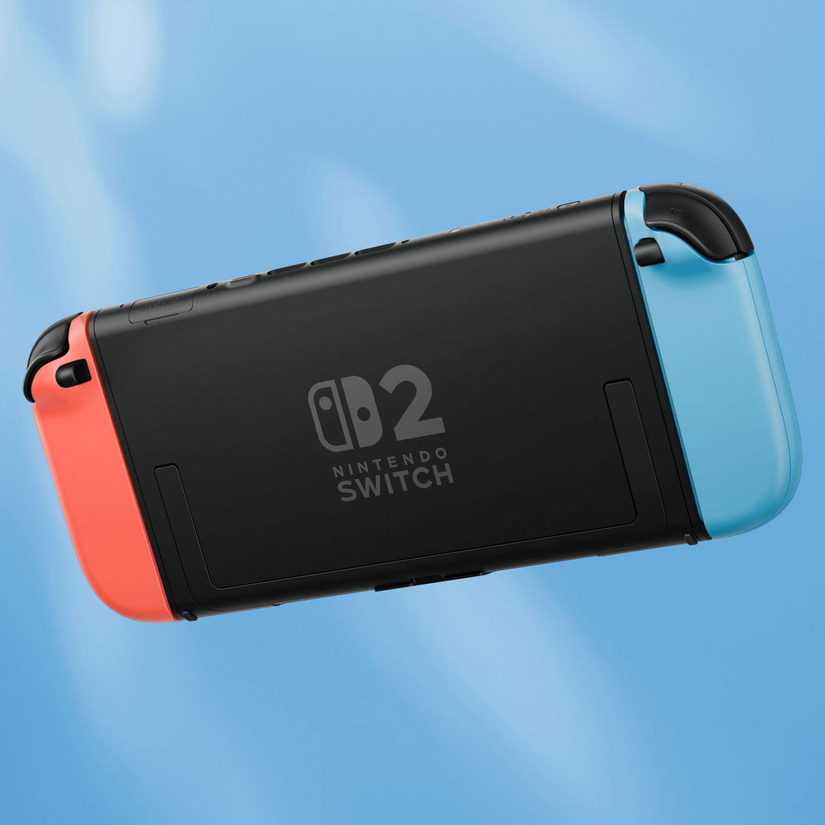 eXtremeRate DIY Replacement Full Set Shell Case with Buttons for Joycon 2 of Nintendo Switch 2 - Essence Version - Blue & Orange