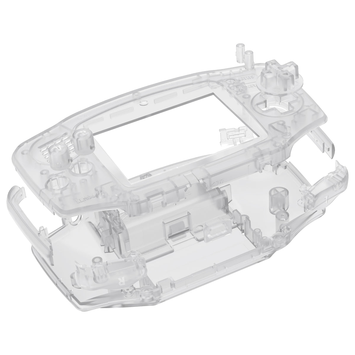 eXtremeRate IPS Ready Upgraded GBA Replacement Full Set Shells with Buttons for Gameboy Advance, Compatible with Both IPS & Standard LCD - Glow in Dark - Green