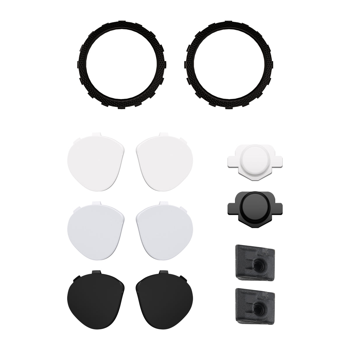eXtremeRate LUNA Redesigned Replacement Front Shell with Touchpad Compatible with PS5 Controller BDM-010/020/030/040/050/060 - Blazing Magic