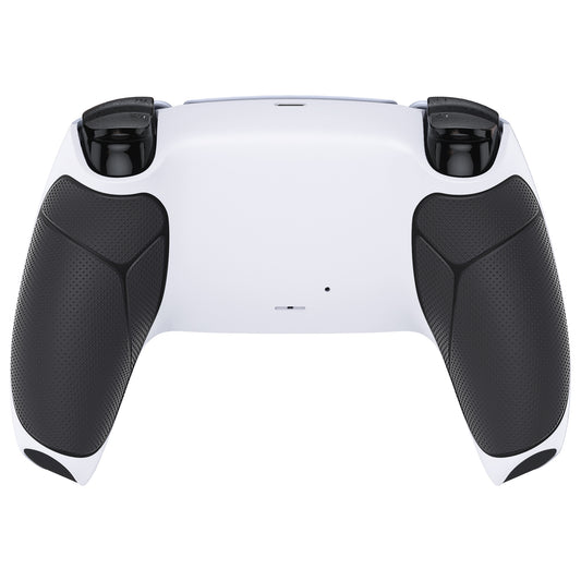 eXtremeRate Performance Grip Replacement Back Housing Bottom Shell for PS5 Controller BDM-010/020/030/040/050/060 - Rubberized Black White
