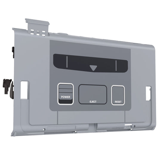 eXtremeRate Replacement DIY Rear Back Plate for Nintendo Switch 2 Handheld Console (Without Kickstand) - SFC SNES Classic EU Style eXtremeRate