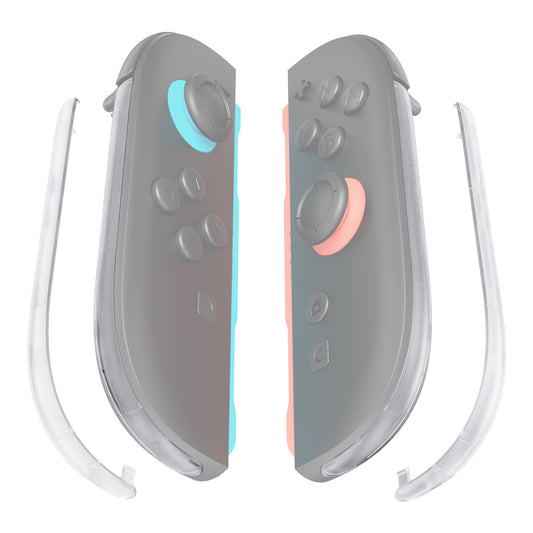 eXtremeRate Replacement Decorative Strips for Joycon 2 of Nintendo Switch 2 - Clear