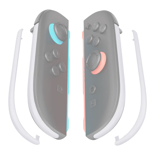 eXtremeRate Replacement Decorative Strips for Joycon 2 of Nintendo Switch 2 - White