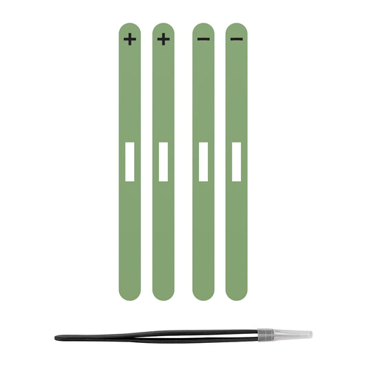 eXtremeRate Side Rail Slot Sticker for Nintendo Switch 2 Console - Matcha Green