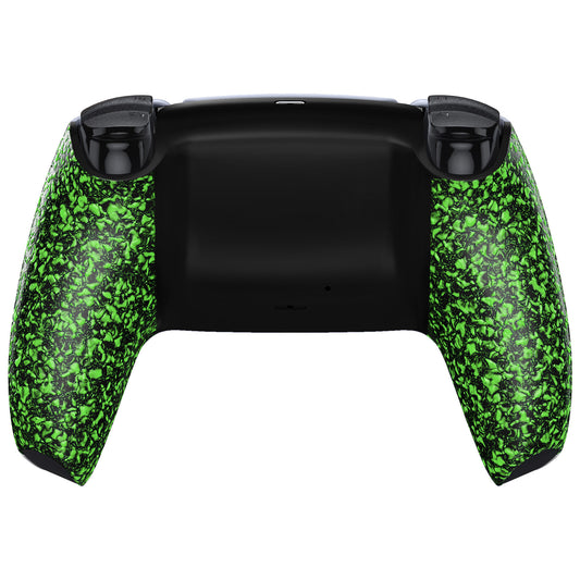 eXtremeRate Replacement Back Housing Bottom Shell Compatible with PS5 Controller BDM-010/020/030/040/050 - Textured Green