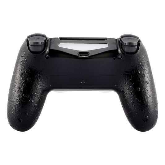 eXtremeRate Replacement Bottom Shell for PS4 Slim Pro Controller (CUH-ZCT2 JDM-040/050/055) - Textured Black