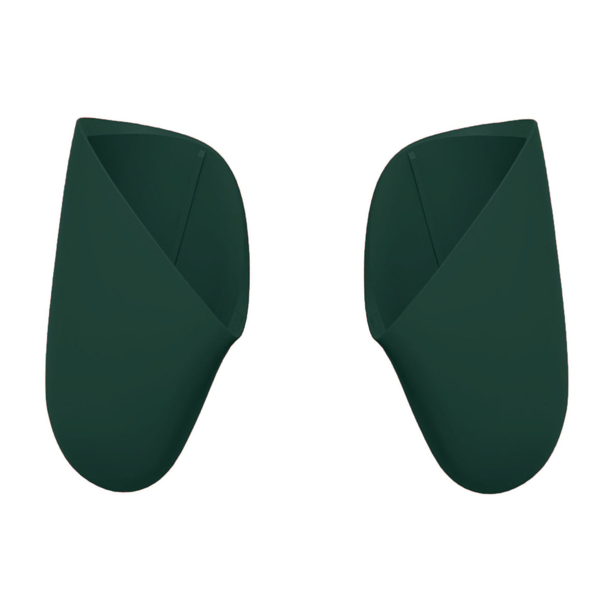 eXtremeRate Retail Racing Green Replacement Handle Grips for NS Switch Pro Controller, Soft Touch DIY Hand Grip Shell for NS Switch Pro Controller - Controller NOT Included - GRP354