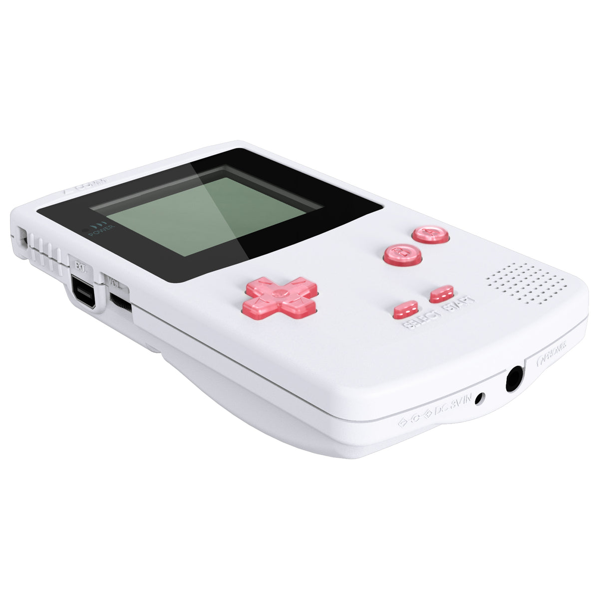 eXtremeRate Retail eXtremeRate Cherry Pink Replacement Full Set Buttons for Gameboy Color GBC - Handheld Game Console NOT Included - JCB4007
