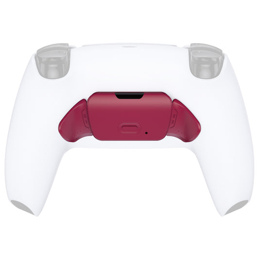 eXtremeRate Retail Cosmic Red Replacement Redesigned K1 K2 Back Button Housing Shell for ps5 Controller eXtremerate RISE Remap Kit - Controller & RISE Remap Board NOT Included - WPFM5008