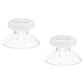 eXtremeRate Retail Clear Replacement Thumbsticks for Xbox Series X/S Controller, for Xbox One Standard Controller Analog Stick, Custom Joystick for Xbox One X/S, for Xbox One Elite Controller - JX3408