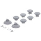 eXtremeRate EDGE Sticks Replacement Interchangeable Thumbsticks for Xbox Series X/S & Xbox Core & Xbox One X/S & Xbox Elite V1 & NS Switch Pro Controller - New Hope Gray