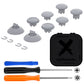 eXtremeRate EDGE Sticks Replacement Interchangeable Thumbsticks for Xbox Series X/S & Xbox Core & Xbox One X/S & Xbox Elite V1 & NS Switch Pro Controller - New Hope Gray