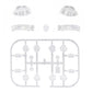eXtremeRate Replacement Full Set Buttons for Joycon of NS Switch - Transparent Clear eXtremeRate