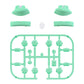 eXtremeRate Replacement Full Set Buttons for Joycon of NS Switch - Mint Green eXtremeRate