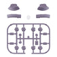 eXtremeRate Replacement Full Set Buttons for Joycon of NS Switch - Dark Grayish Violet eXtremeRate