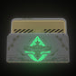 eXtremeRate AiryDocky DIY Kit Replacement Shell Case for Nintendo Switch Dock - Glow in Dark - Totem of Kingdom White eXtremeRate