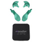 eXtremeRate Replacement Interchangeable 4PCS Metal Back Paddles for PS5 Edge Controller - Metallic Aqua Green