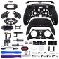 eXtremeRate BEYOND Back Paddles Kit with OLED Display & Redesigned Ergonomic Grips for PS5 Edge Controller - Rubberized Black