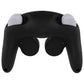 eXtremeRate Retail Black Replacement Faceplate Backplate with Buttons for Nintendo GameCube Controller - GCNP3005