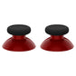 eXtremeRate Retail Carmine Red & Black Replacement Thumbsticks for Xbox Series X/S Controller & Xbox One Standard Controller & Xbox One X/S & Xbox One Elite Controller - JX3431