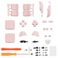 eXtremeRate Retail Cherry Blossoms Pink Replacement Full Set Buttons for Steam Deck Console - JESDP007
