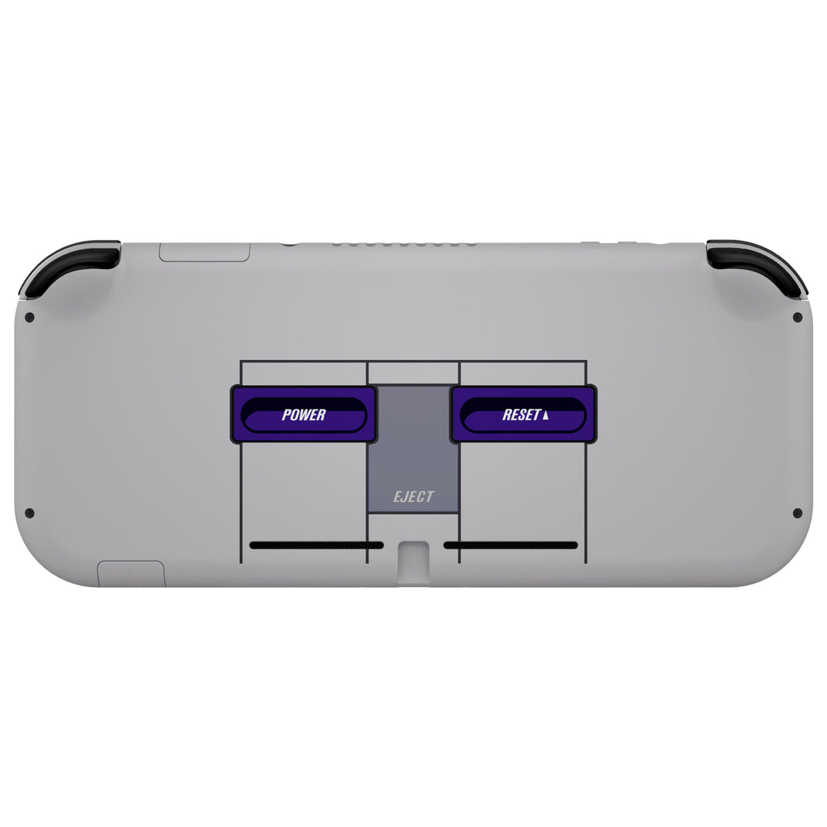 eXtremeRate Retail Classic SNES Style DIY Replacement Shell for Nintendo Switch Lite, NSL Handheld Controller Housing with Screen Protector, Custom Case Cover for Nintendo Switch Lite - DLT138