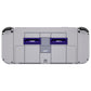 eXtremeRate Retail Replacement Soft Touch Full Set Shell for Nintendo Switch OLED - Classic SNES Style - QNSOY7003