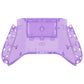 eXtremeRate Retail Clear Atomic Purple Custom Bottom Shell with Battery Cover for Xbox Series S/X Controller, DIY Replacement Backplate Cover for Xbox Core Controller Model 1914 - Controller & Side Rails NOT Included - BX3M505