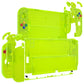 eXtremeRate Retail Clear Lime Green Custom Full Set Shell for Nintendo Switch OLED, DIY Replacement Console Back Plate & Kickstand, NS Joycon Handheld Controller Housing with Colorful Buttons for Nintendo Switch OLED - QNSOM5008
