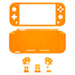 DIY Replacement Shell with Screen Protector for NS Switch Lite - Clear Orange eXtremeRate