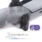 Clicky Hair Trigger Kit for ps5 Controller BDM-010 & BDM-020 Shoulder Buttons, Custom Flashshot Trigger Stop Flex Cable for ps5 Controller - Controller NOT Included - PFMD004 eXtremeRate