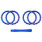 eXtremeRate Custom Accent Rings for eXtremeRate ASR Version Shell, Compatible with Xbox Series X/S Controller & Xbox One Elite (Model 1698) & Elite Series 2 (Model 1797 and Core Model 1797) Controller - Chameleon Purple Blue eXtremeRate