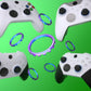 eXtremeRate Custom Accent Rings for eXtremeRate ASR Version Shell, Compatible with Xbox Series X/S Controller & Xbox One Elite (Model 1698) & Elite Series 2 (Model 1797 and Core Model 1797) Controller - Chameleon Purple Blue eXtremeRate