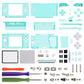 eXtremeRate Replacement Full Housing Shell & Buttons with Screen Lens for Nintendo DS Lite NDSL - Emerald Green