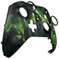 eXtremeRate Replacement Front Housing Shell Case with Accent Rings for Xbox One Elite Series 2 & Elite 2 Core Controller (Model 1797) - Dark Carnival