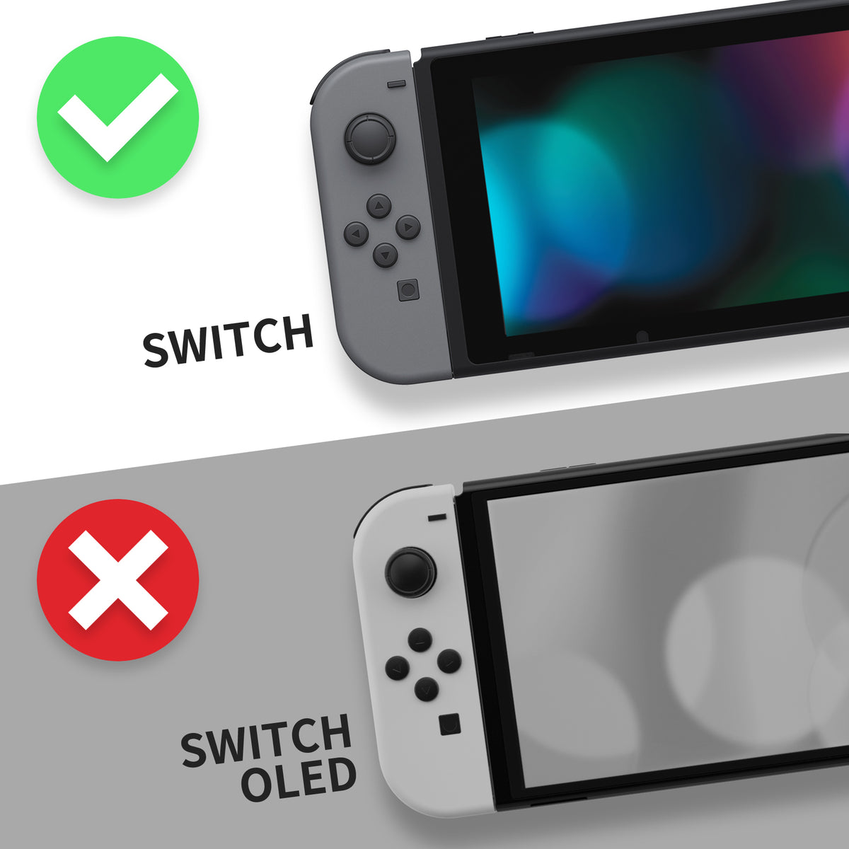 eXtremeRate Custom Replacement Faceplate for Nintendo Switch Charging Dock - Classics SNES Style eXtremeRate