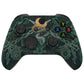 eXtremeRate Retail Serpent Totem Replacement Part Faceplate, Soft Touch Grip Housing Shell Case for Xbox Series S & Xbox Series X Controller Accessories - Controller NOT Included - FX3T181