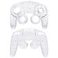 eXtremeRate Replacement Faceplate Backplate with Buttons for Nintendo GameCube Controller NGC - Clear