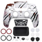 eXtremeRate LUNA Redesigned Replacement Front Shell with Touchpad Compatible with PS5 Controller BDM-010/020/030/040/050/060 - Wild Attack