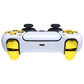 eXtremeRate Replacement Full Set Buttons Compatible with PS5 Controller BDM-030/040 - Chrome Gold eXtremeRate