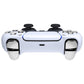 eXtremeRate Replacement Full Set Buttons Compatible with PS5 Controller BDM-030/040 - Chrome Silver eXtremeRate