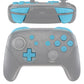 eXtremeRate Retail Heaven Blue Repair ABXY D-pad ZR ZL L R Keys for Nintendo Switch Pro Controller, DIY Replacement Full Set Keys with Tools for Nintendo Switch Pro - Controller NOT Included - KRP308