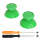eXtremeRate Replacement 3D Joystick Thumbsticks for Nintendo Switch Pro Controller - Green eXtremeRate