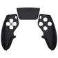 Replacement Left Right Front Housing Shell with Touchpad Compatible with PS5 Edge Controller - Black eXtremeRate
